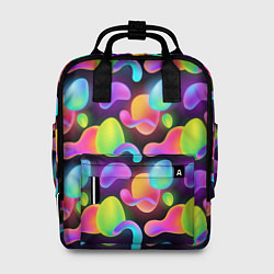 Рюкзак женский Ночные фонарики-светлячки, цвет: 3D-принт