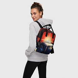 Рюкзак женский Космос земля 3D, цвет: 3D-принт — фото 2