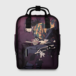 Рюкзак женский Клинок, рассекающий демонов, цвет: 3D-принт