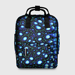 Рюкзак женский Абстракция-макрокраска, цвет: 3D-принт