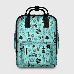 Рюкзак женский SkullS, цвет: 3D-принт