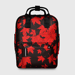 Рюкзак женский Осенние листья, цвет: 3D-принт