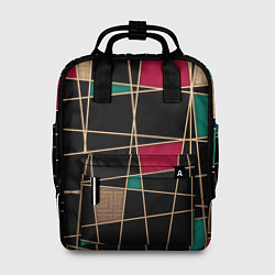 Рюкзак женский Модный абстрактный узор, цвет: 3D-принт
