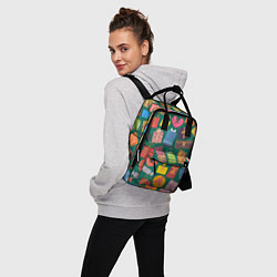 Рюкзак женский Подарки, цвет: 3D-принт — фото 2
