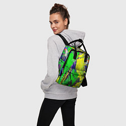 Рюкзак женский Брызги красок Grunge Paints, цвет: 3D-принт — фото 2