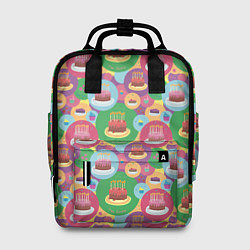 Рюкзак женский Торт, цвет: 3D-принт