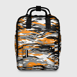 Рюкзак женский Тигровый камуфляж, цвет: 3D-принт