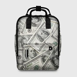 Рюкзак женский Dollars money, цвет: 3D-принт