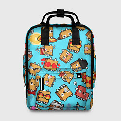 Рюкзак женский PAPER BAG CAT TOCA BOCA TOCA LIFE WORLD, цвет: 3D-принт