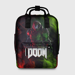 Рюкзак женский Doomguy Doom, цвет: 3D-принт