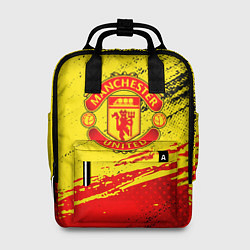Рюкзак женский Manchester United Футбольный клуб, цвет: 3D-принт