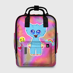 Рюкзак женский POPPY PLAYTIME - МАЛЫШ ХАГГИ ВАГГИ, цвет: 3D-принт