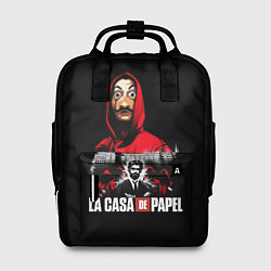 Женский рюкзак СЕРИАЛ БУМАЖНЫЙ ДОМ LA CASA DE PAPEL