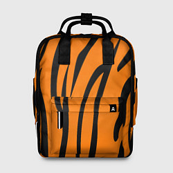 Рюкзак женский Текстура тиграtiger, цвет: 3D-принт
