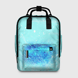 Рюкзак женский Под слоем льда, цвет: 3D-принт
