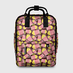 Рюкзак женский Попкорн Popcorn, цвет: 3D-принт