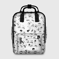 Рюкзак женский Ахегао без границ, цвет: 3D-принт
