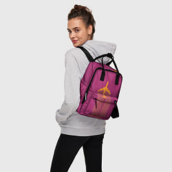 Рюкзак женский В Пурпурном Небе, цвет: 3D-принт — фото 2