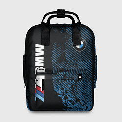 Женский рюкзак BMW M Series Синий Гранж