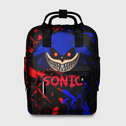 Рюкзак женский SONIC EXE DARK SONIC, цвет: 3D-принт