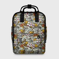Рюкзак женский Джекпот Jackpot, цвет: 3D-принт