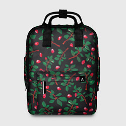 Рюкзак женский Лепетски и листья, цвет: 3D-принт