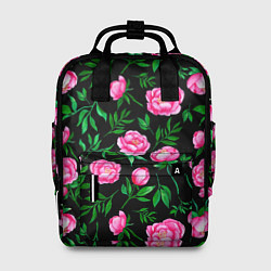 Женский рюкзак Садовые дачные цветы