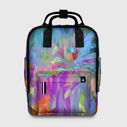 Рюкзак женский Abstract color pattern Summer 2022, цвет: 3D-принт