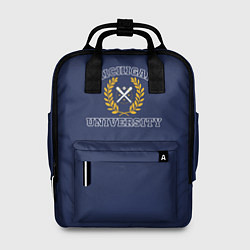 Женский рюкзак Michigan University, дизайн в стиле американского