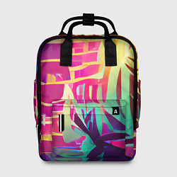 Рюкзак женский Хиппи вайб, цвет: 3D-принт