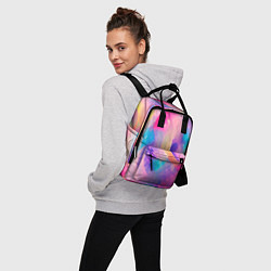 Рюкзак женский Многообразие красок, цвет: 3D-принт — фото 2