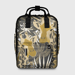 Женский рюкзак Жирафы в тропиках