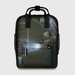 Рюкзак женский STALKER Одиночка В Коллекторе, цвет: 3D-принт