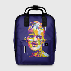 Рюкзак женский Lil Peep Арт, цвет: 3D-принт