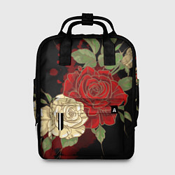 Рюкзак женский Прекрасные розы, цвет: 3D-принт