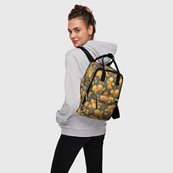 Рюкзак женский Цветы в викторианском стиле, цвет: 3D-принт — фото 2