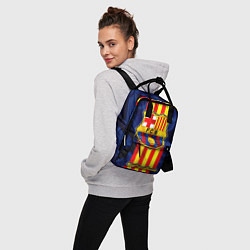 Рюкзак женский Фк Барселона Лого, цвет: 3D-принт — фото 2