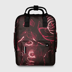 Рюкзак женский Неоновые тусклые фонари, цвет: 3D-принт