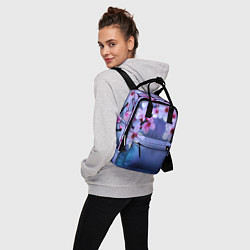 Рюкзак женский Цветы дерева Черри Блоссом, цвет: 3D-принт — фото 2