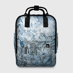 Рюкзак женский Ледяные горы со снегом, цвет: 3D-принт