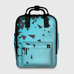 Рюкзак женский Осколки Абстракции, цвет: 3D-принт