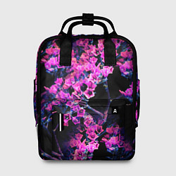 Рюкзак женский Цветочки арт, цвет: 3D-принт
