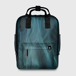 Женский рюкзак Прерывистый абстрактный синий дым во тьме