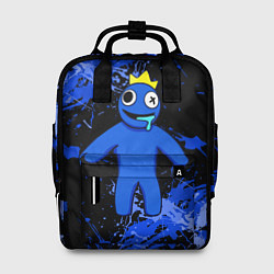 Рюкзак женский Радужные друзья - Синий, цвет: 3D-принт