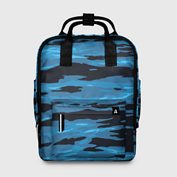 Рюкзак женский Волны Камуфляж, цвет: 3D-принт