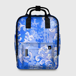 Рюкзак женский Растительный орнамент - паттерн, цвет: 3D-принт