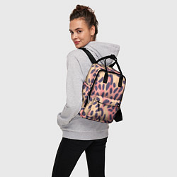 Рюкзак женский Пятнистый пастельный узор, цвет: 3D-принт — фото 2