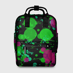 Рюкзак женский Токсичные пузыри, цвет: 3D-принт