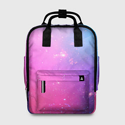 Рюкзак женский Звёздное геометрическое небо, цвет: 3D-принт
