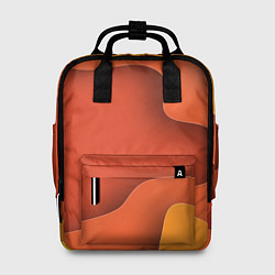 Женский рюкзак Оранжево-жёлтый разлом